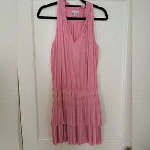 Light pink mini dress